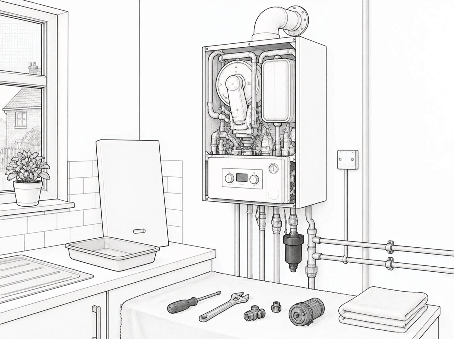 Underfloor Heating Repairs Liverpool & North West Illustration