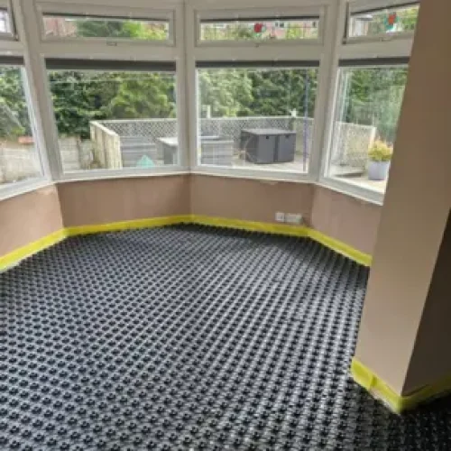 Completed Underfloor Heating Project 1