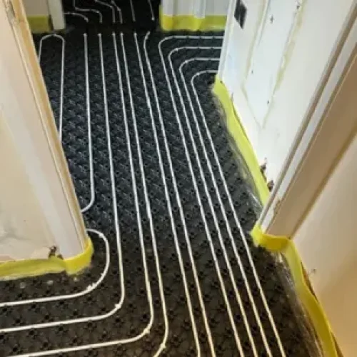 Completed Underfloor Heating Project 2