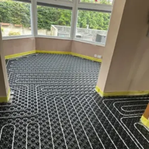 Completed Underfloor Heating Project 3
